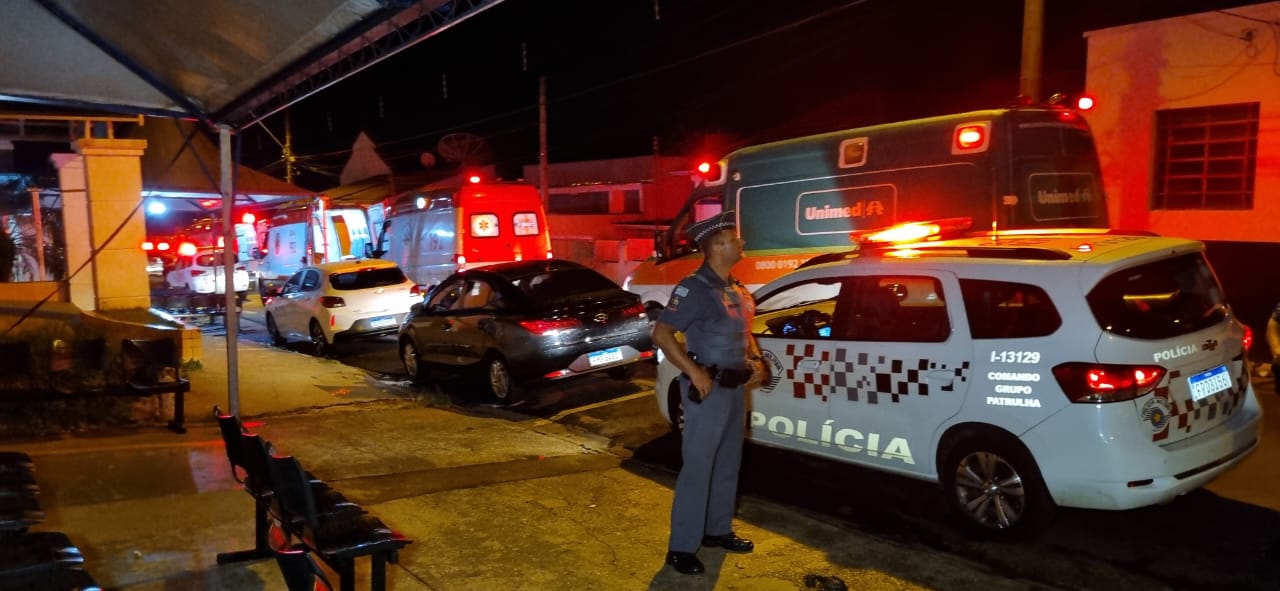 Foto 8 de 8 — Homem invade hospital e esfaqueia pessoas em Américo Brasiliense